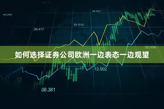 如何选择证券公司欧洲一边表态一边观望